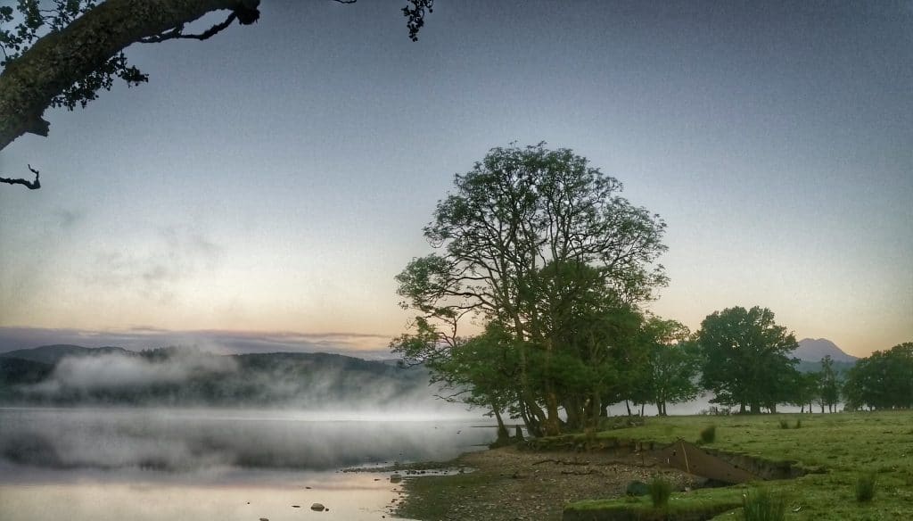 Scotland Castle tour 7 Misty Loch